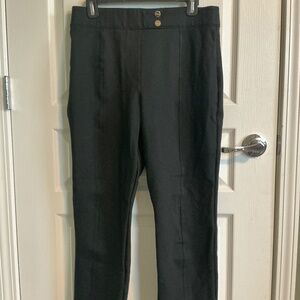 Spanx Pull On Black Pointe Pants Large